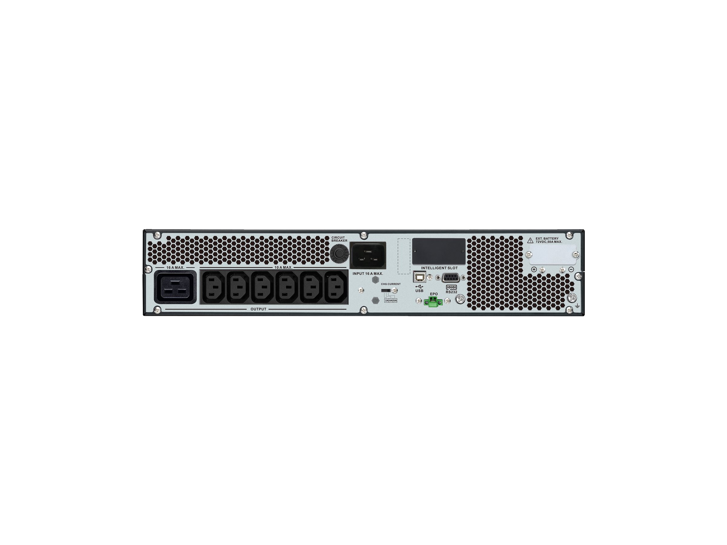 APC Easy UPS On-Line SRV3KRILRK-E 2700 Watt 2000 VA Schwarz, RAL 7010