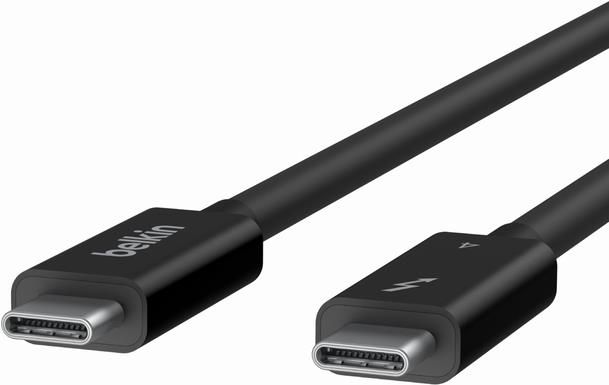 Belkin INZ003BT1MBK Thunderbolt-Kabel 1 m 40 Gbit/s Schwarz (INZ003bt1MBK)