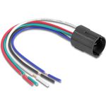 Delock Fassung für 16 mm 5 Pin Taster oder Schalter (90793)