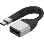 Techly Typ C auf Displayport/F flex Adapter (ICOC-USBC-DP12)