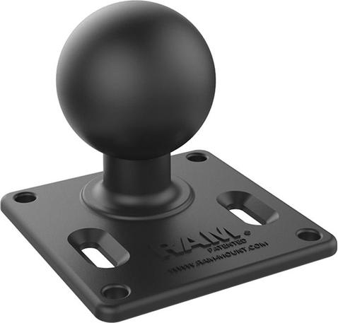 ZEBRA RAM 75x75mm VESA Plate with Ball. (3PTY-RAM-D-2461U)
