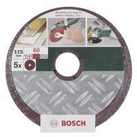 Bosch Schleifpapier für Schleifteller Körnung 80 (Ø) 125 mm 2609256252 5 St. (2609256252)