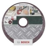 Bosch Schleifpapier für Schleifteller Körnung 80 (Ø) 125 mm 2609256252 5 St. (2609256252)