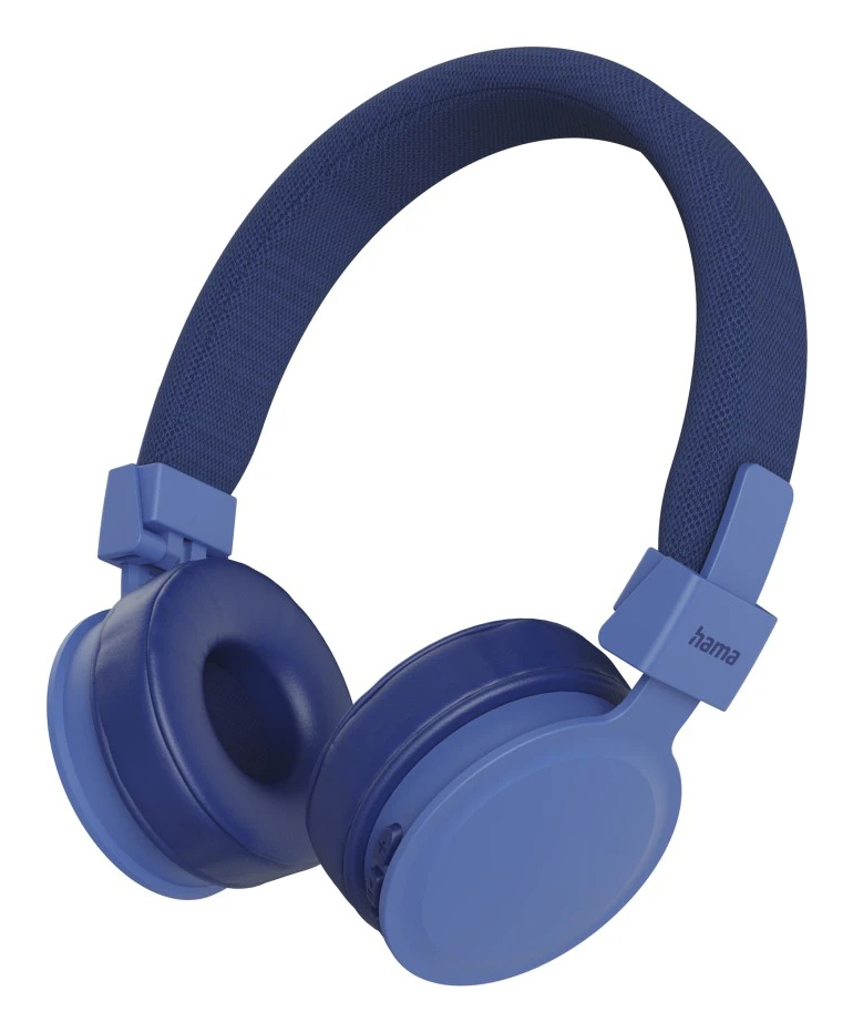 Hama Freedom Lit III On-Ear Bluetooth Kopfhörer faltbar mit Mikrofon Blau