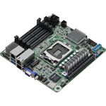 Asrock E3C256D4I-2T Motherboard LGA 1200 (Socket H5) mini ITX (E3C256D4I-2T)