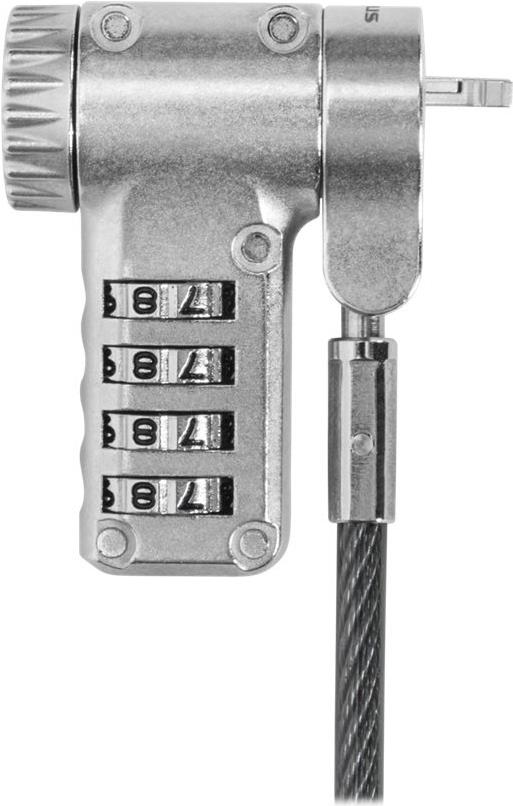Targus DEFCON Ultimate Sicherheitskabelschloss 2 m Silber
