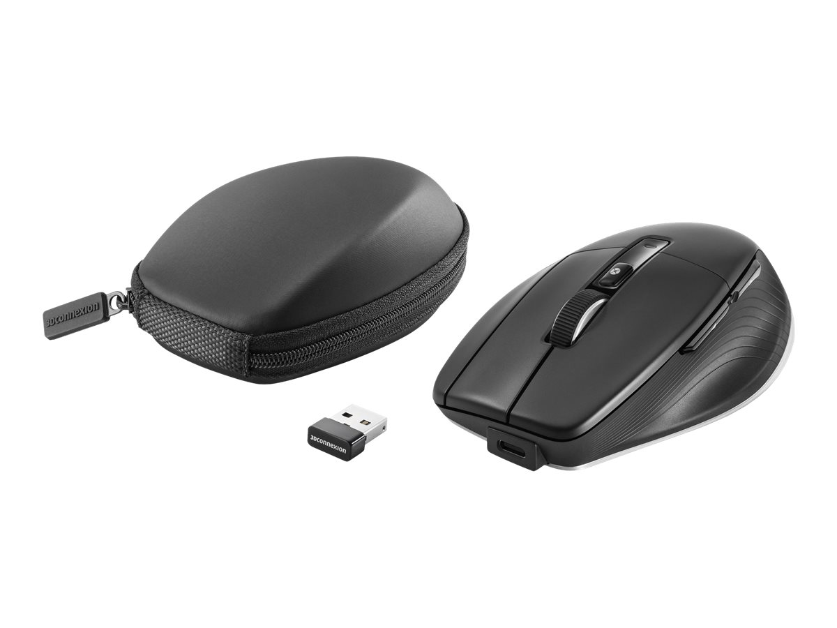 3Dconnexion CadMouse Pro Wireless 7200 DPI Schwarz