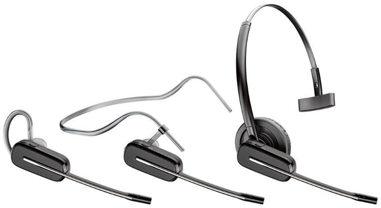 POLY Savi 8245 Office Kopfhörer Ohrbügel - im Ohr Schwarz Bluetooth (211837-02)