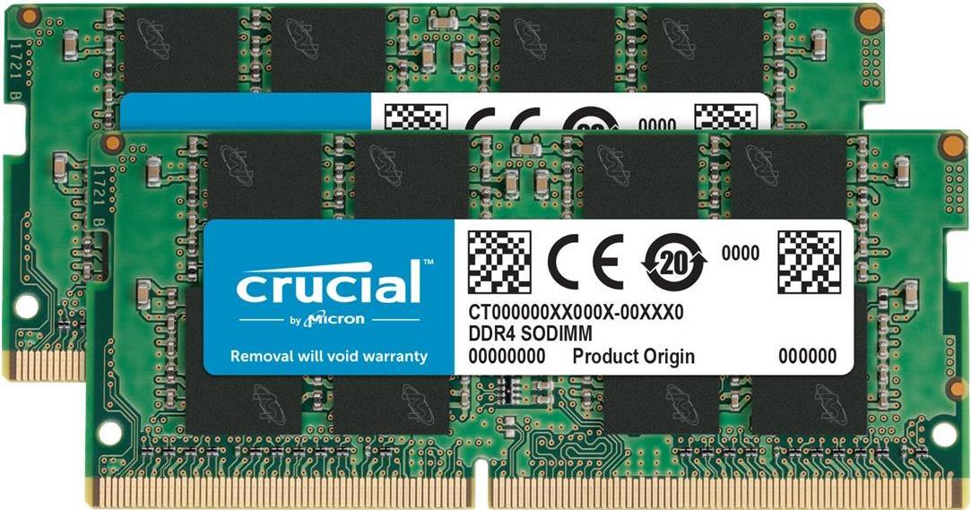 Crucial DDR4 16 GB: 2 x 8 GB (CT2K8G4SFRA32A)