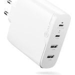 Alogic Ladegerät 100W 4 Port (2x USB-C, 2 x USB 3.0 A) weiß (WCG4X100-EU)