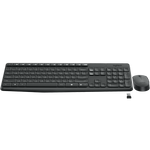 Logitech MK235 Tastatur RF Wireless Bulgarisch Schwarz (920-008024)