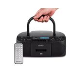 MEDION LIFE DRX-1 Plus Boombox schwarz DAB+ FM Bluetooth CD Kassetten 6W