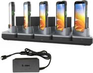 ZEBRA KIT: CHARGE-ONLY SHARECRADLE MAX 5 TC501 W/OUT EXO.+5 SP.BATT (CRD-TC5A-5SC5D5B-1)