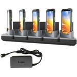 ZEBRA KIT: CHARGE-ONLY SHARECRADLE MAX 5 TC501 W/OUT EXO.+5 SP.BATT (CRD-TC5A-5SC5D5B-1)