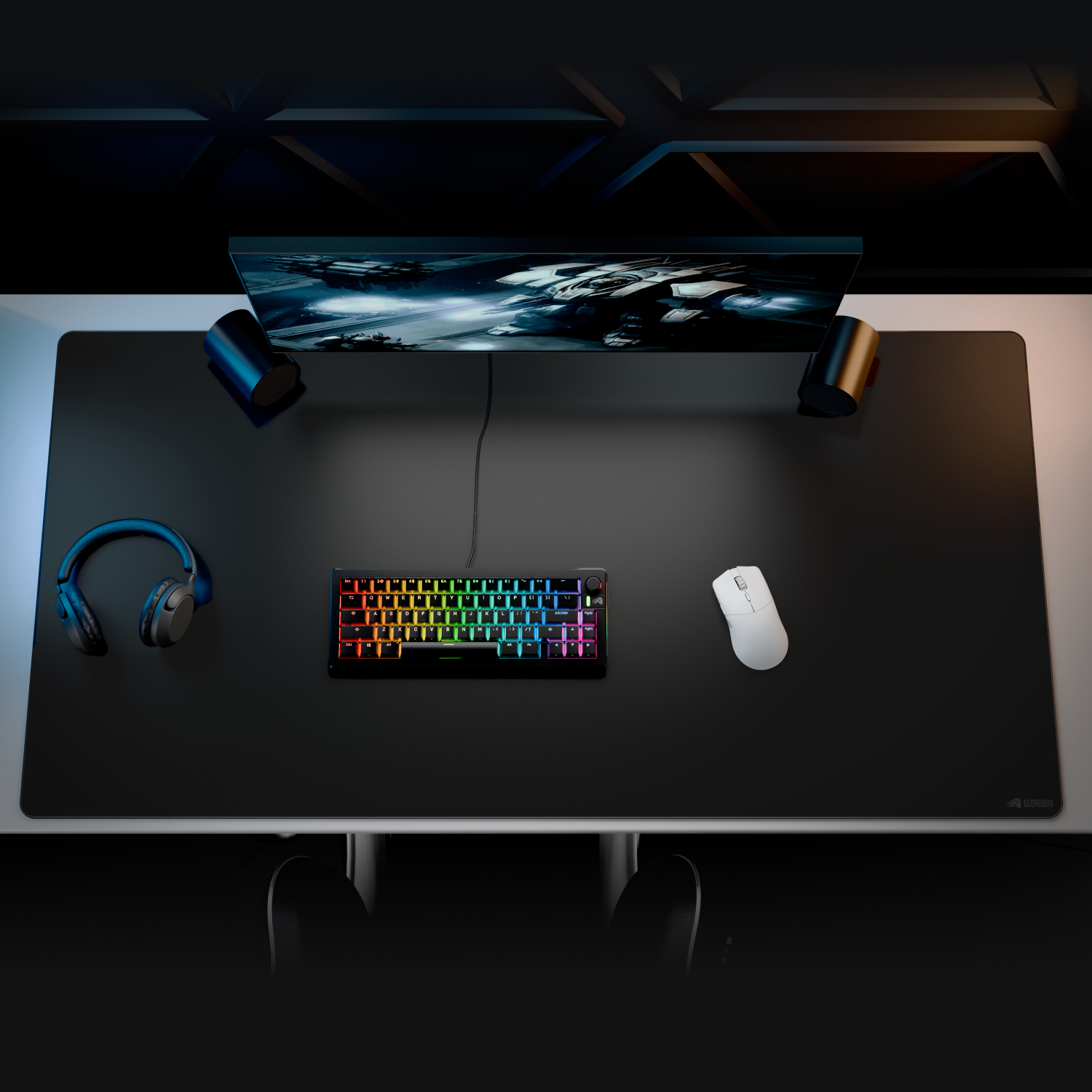 Glorious Mouse Pad 2 (GMP 2) Gaming-Mauspad 3XL Schwarz
