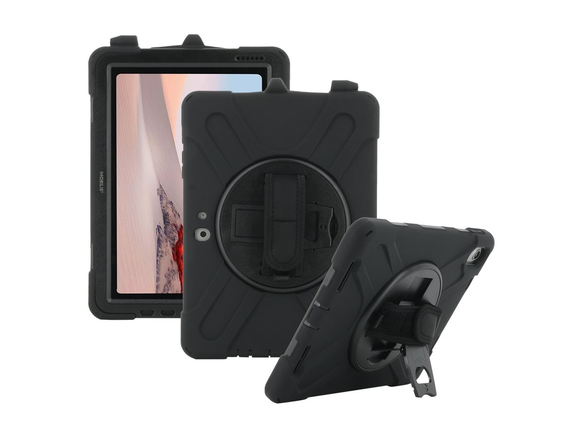 Mobilis All in Case Tablet-Schutzhülle für Microsoft Surface Go 4/3/2/1 10,5" Silikon Schwarz