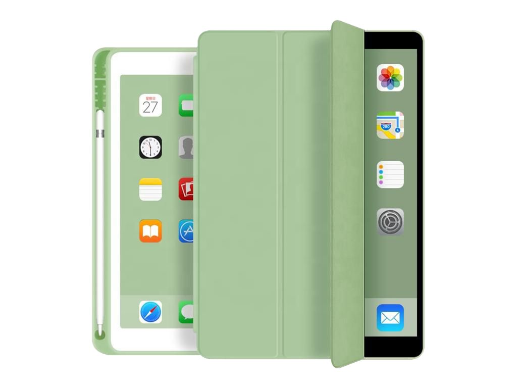 eSTUFF Pencil case Tablet-Schutzhülle 9.7" Folio mit Pencil-Steckplatz Hellgrün