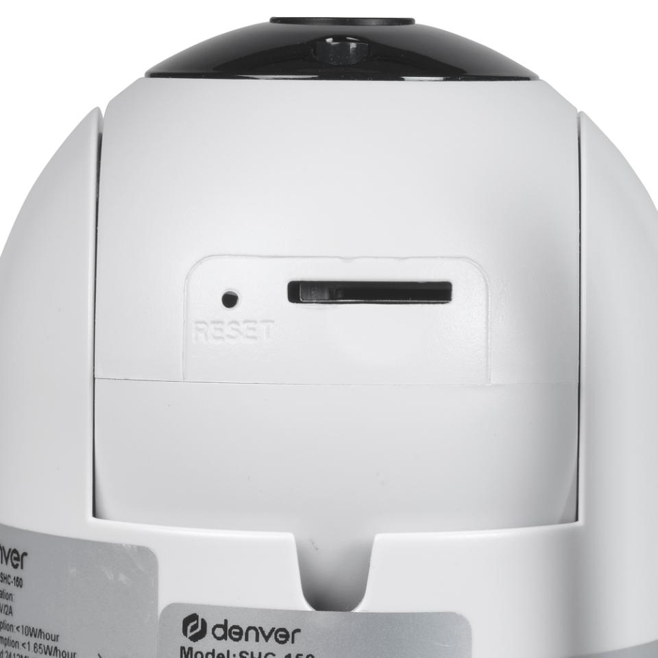 Denver Indoor WiFi-Cam IIC-172 IP-Sicherheitskamera Dome 1 MP Weiß