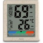 Hama Thermometer und Hygrometer Ponza, digital, für innen, Beige (00222227)