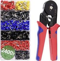 Quadrios 22T007 22T007 Crimpzangen-Set Aderendhülsen 0.25 bis 10 mm² Inkl. Aderendhülsensortiment (22T007)