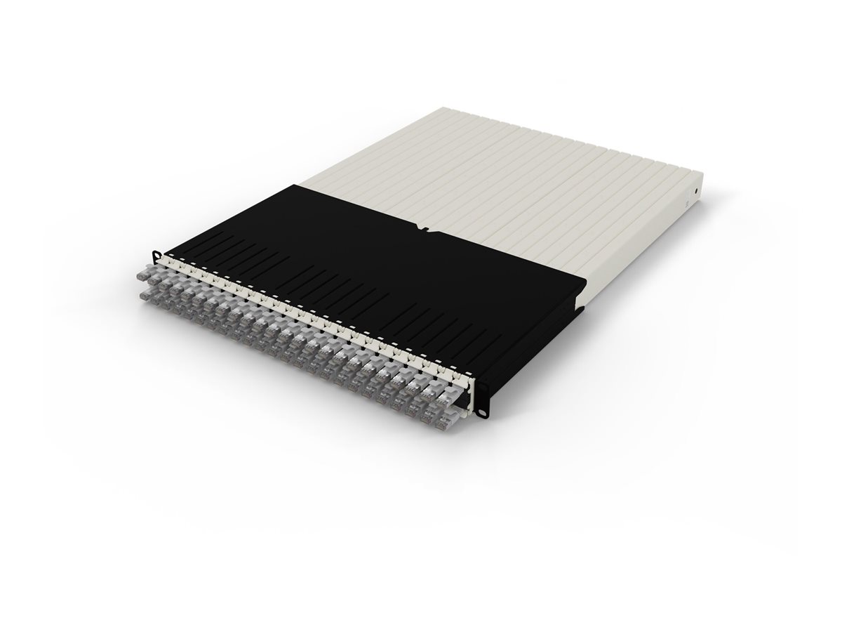 PATCHBOX patchbox.one Kabeleinzugssystem Cat 6a STP 30HE 1,8m Grau