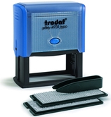 trodat Stempel Printy Typom/SB Himmelblau+Kissen schw 4931 (35033)