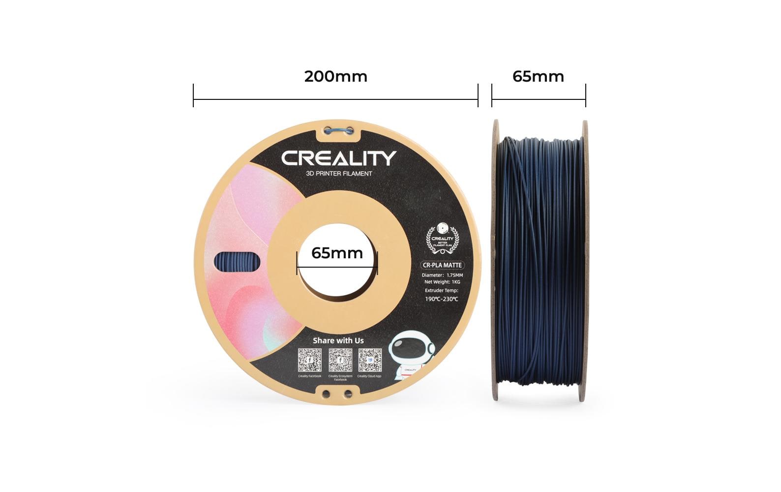 Creality3D CR-PLA Matt Filament 1,75 mm 1 kg Blau