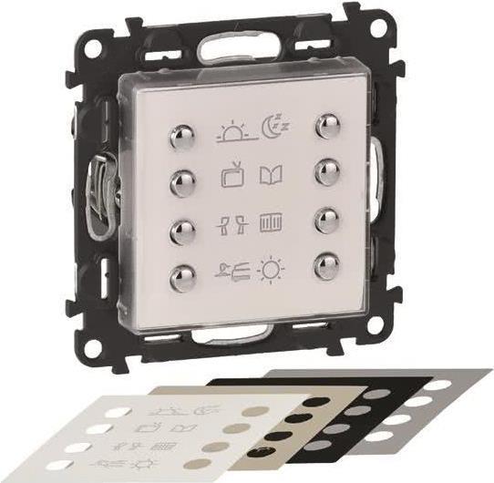 LEGR Myhome Szenariotaster 8Fach 752199 Legrand 752199 1 (752199)