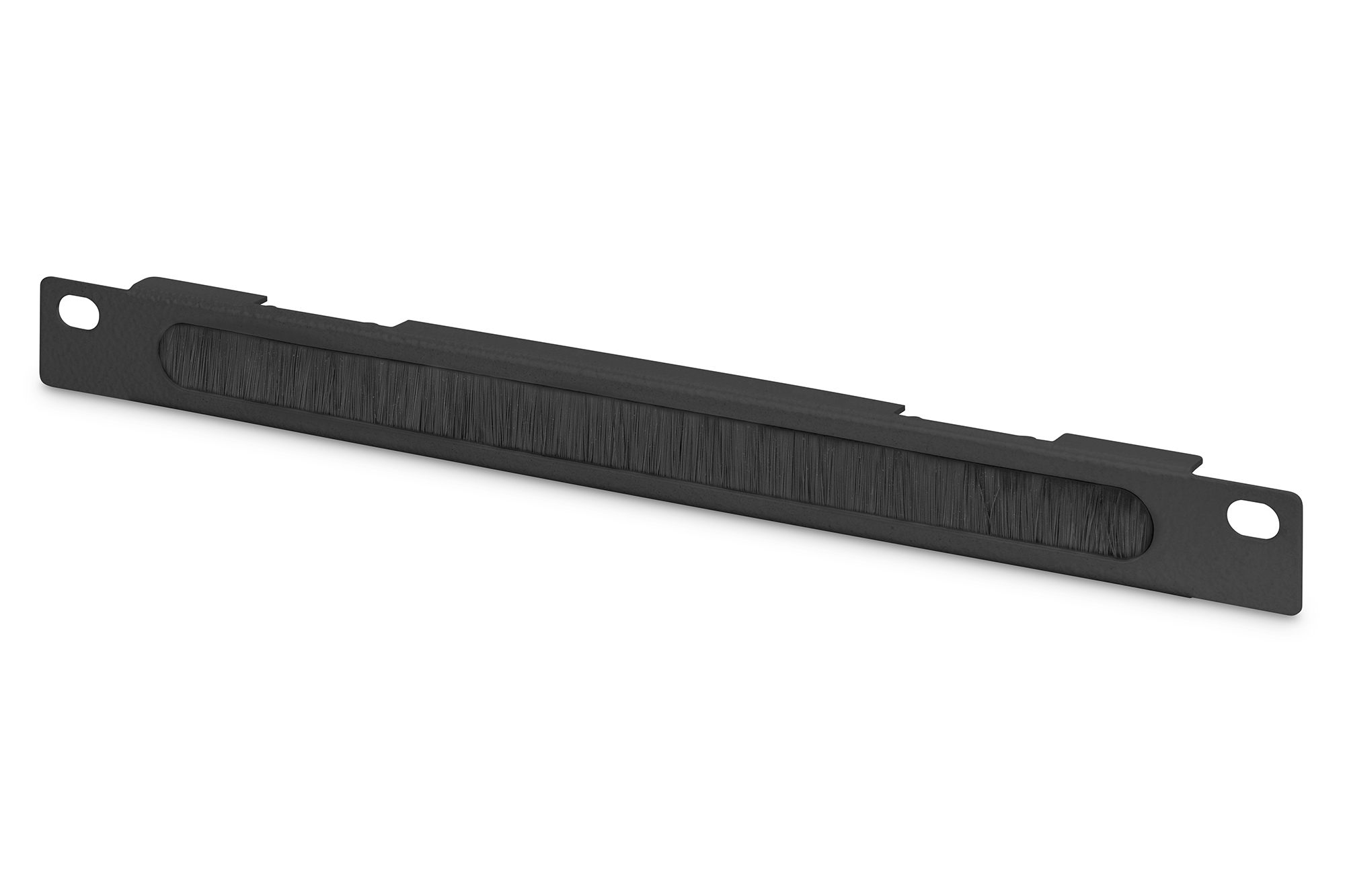 Digitus DN-10-ORG-1-2U-B Kabelmanagementblende mit Bürste 10" Schwarz, RAL 9005