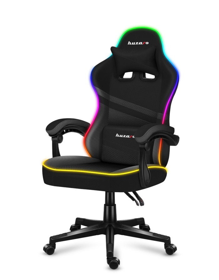 Huzaro Force 4.4 RGB Black Gaming-Stuhl Schwarz