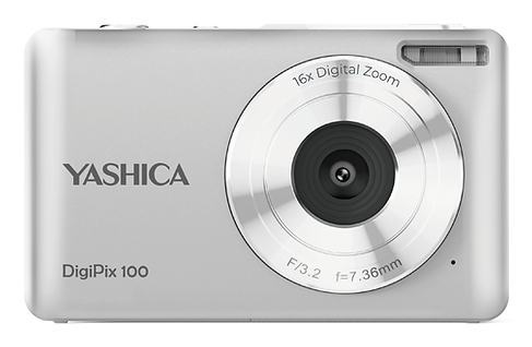 Yashica DigiPix 100 Kompaktkamera 44 MP 2,4" IPS Silber