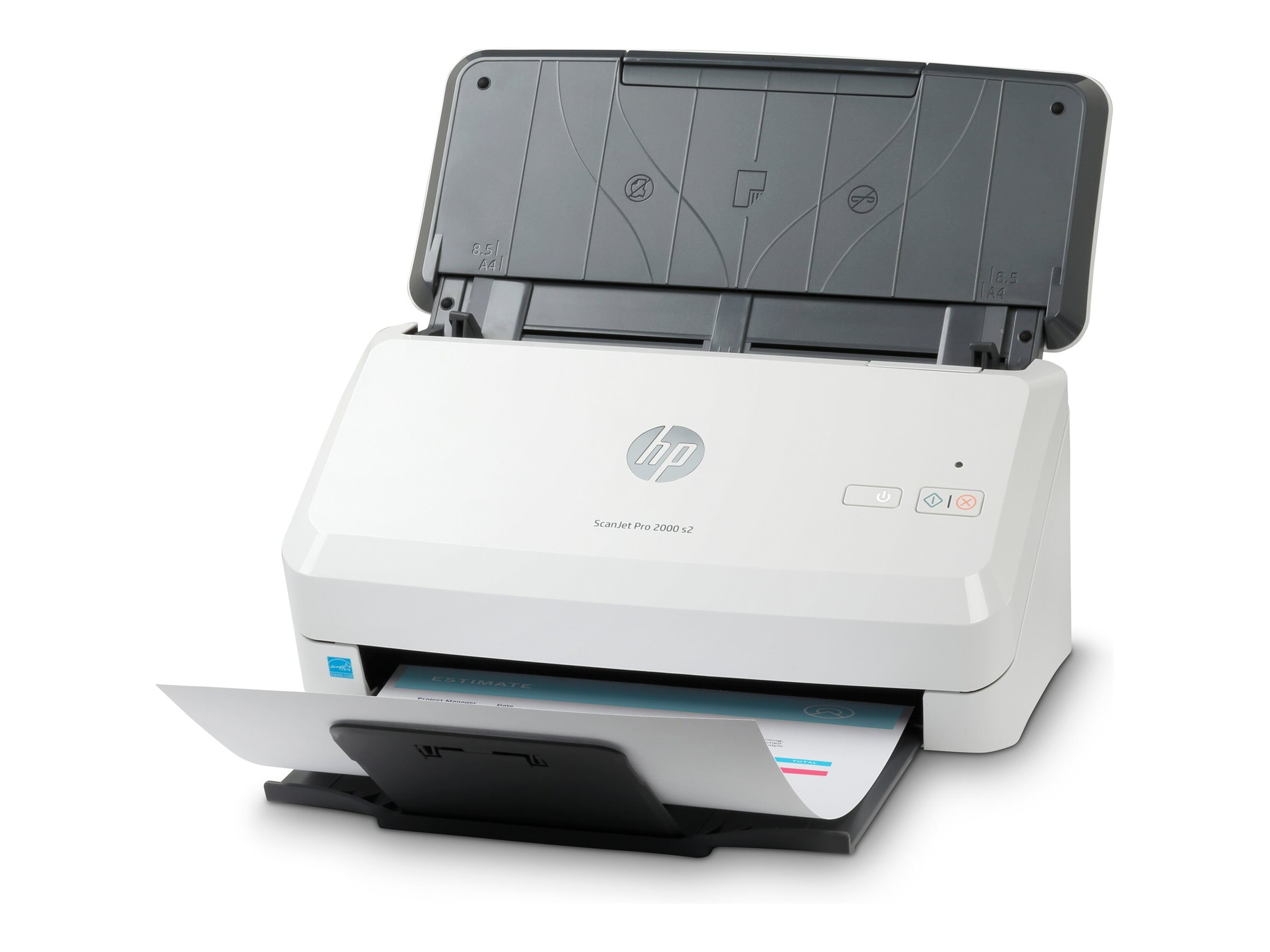 HP Scanjet Pro 2000 s2 Sheet-feed 600 dpi A4 Schwarz, Weiß