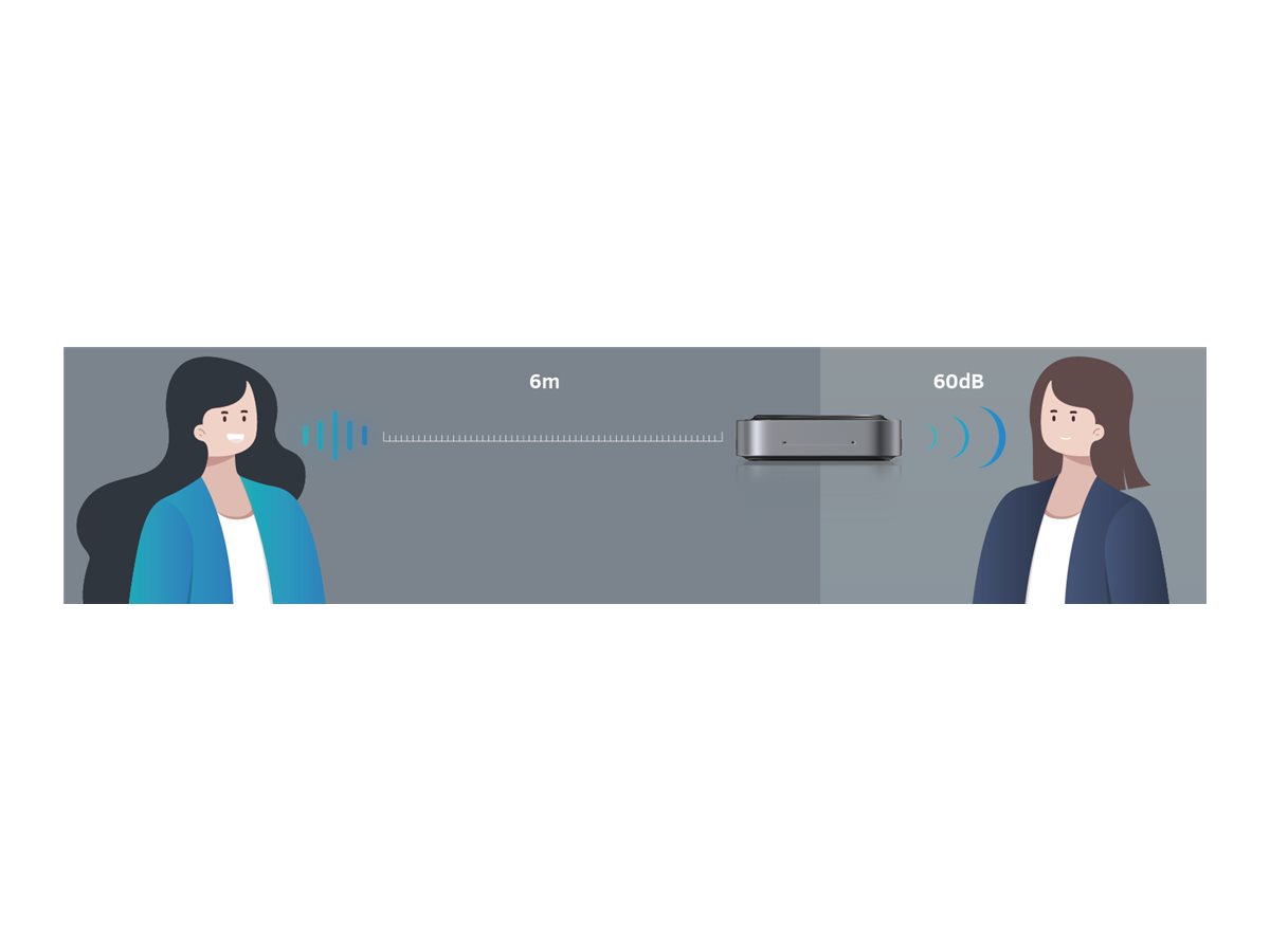 MAXHUB UC BM35 VoIP-Freisprechtelefon Bluetooth USB-C Grau