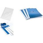 pavo Thermobindemappe, glänzend, DIN A4, 15 mm, weiß Rückseite: glänzender Karton, Vorderseite: transparentes - 1 Stück (8036028)