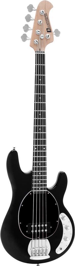 DIMAVERY MM-505 E-Bass, 5-saitig, schwarz (26222096)