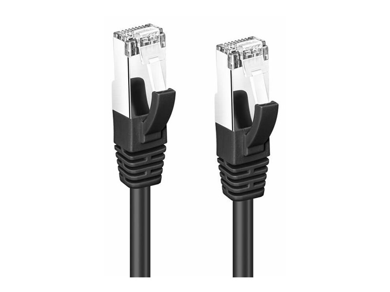 MicroConnect MC-SFTP6A02S Patchkabel Cat6a S/FTP 2 m Schwarz
