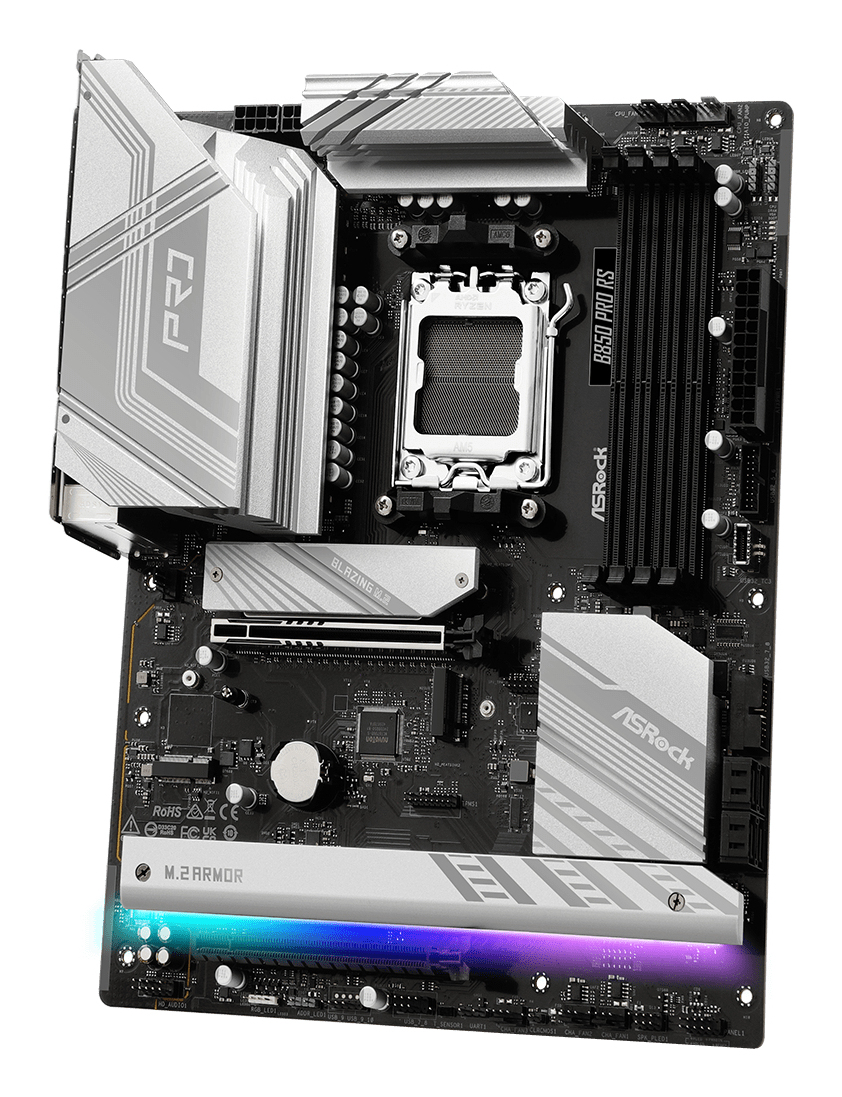 ASRock B850 Pro RS ATX Mainboard Socket AM5 AMD B850