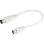 shiverpeaks BASIC-S PS/2 Tastaturadapter, Kabel: 0,5 m 5 Pol DIN Stecker - 6 Pol Mini DIN Kupplung, im Polybeutel (BS78396)