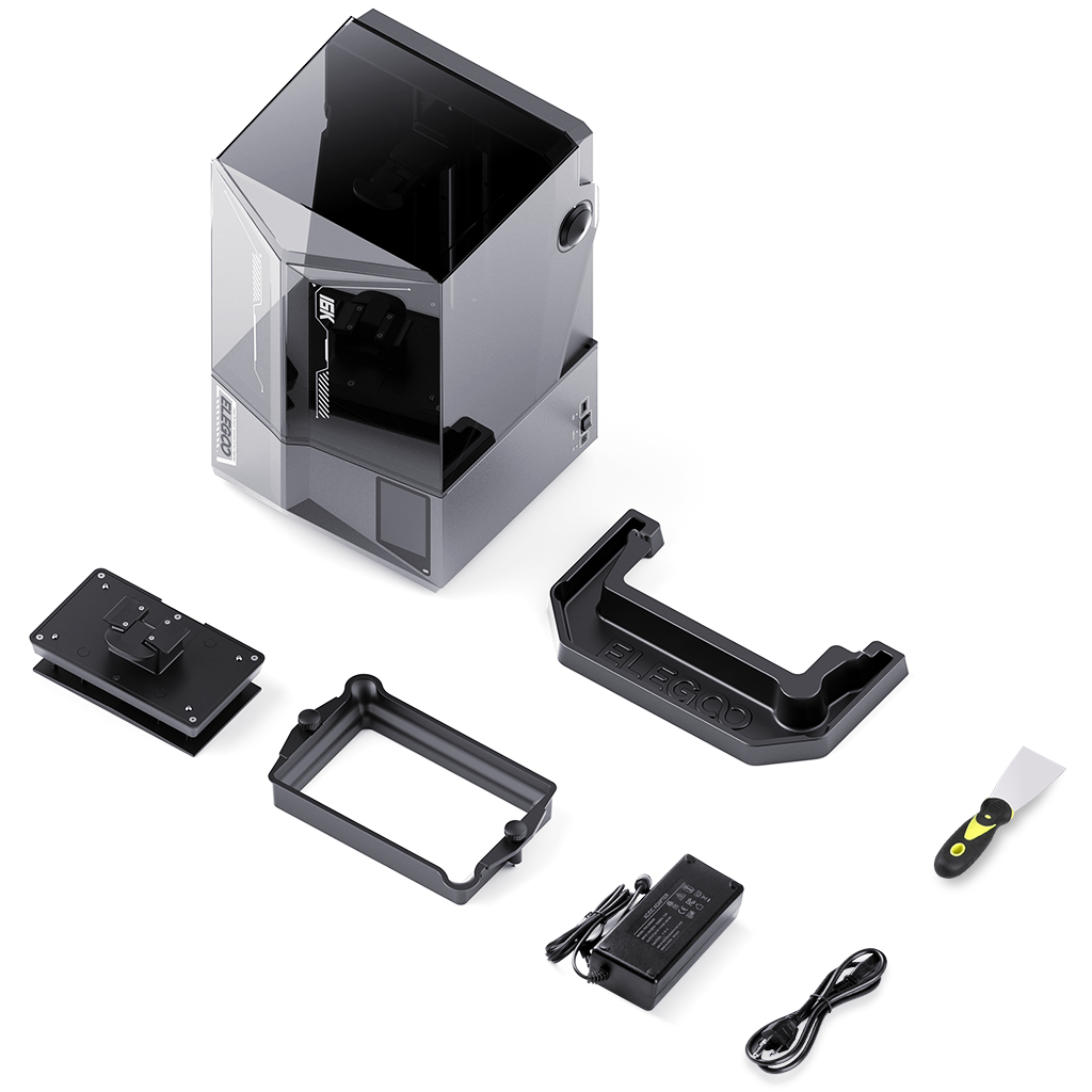 ELEGOO Saturn 4 Ultra 16K 3D-Drucker 10" LCD 150 mm/h Grau