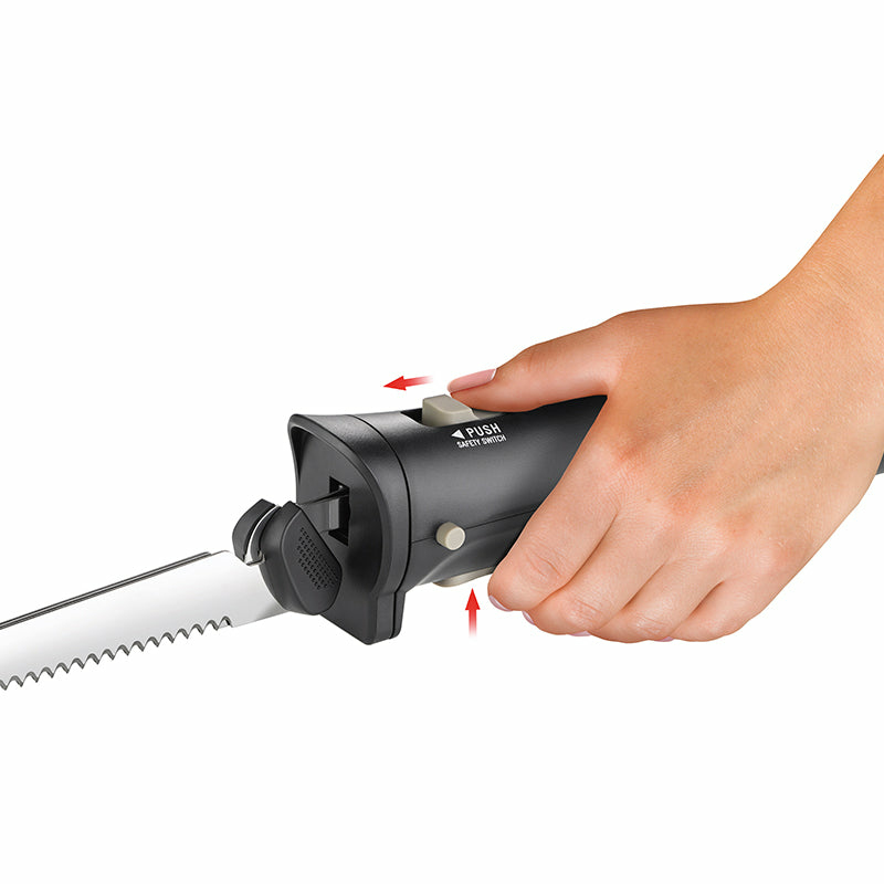 Unold Cordless Elektrisches Messer 78815 9 W Akku Schwarz, Edelstahl