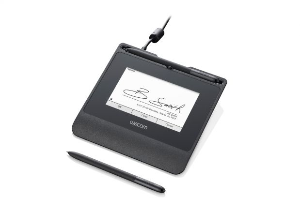 Wacom STU-540 Unterschriften-Terminal mit LCD 5" Elektromagnetisch USB 2.0 Seriell Schwarz