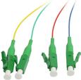 Synergy 21 LWL-Pigtail-LC APC 9/125u 1.5mtr. OS2 4-Pack farbig G657.A2 (S215598V2)