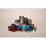 Thermotransferbänder, Zebra, 2300, Wachs, 102mm, 450m, Außen, Schwarz Thermotransferband, Zebra, 2300, Wachs, Rollenbreite: 102mm, Kernbreite: 102mm, Kern: 25,4mm, Länge: 450m, Farbseite: Außen, Druckkopf: Flat-Head, Farbe: Schwarz - 12 Stück (02300BK10245)