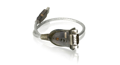 iogear GUC232A USB to Serial RS-232 Adapter 0,4 m Grau