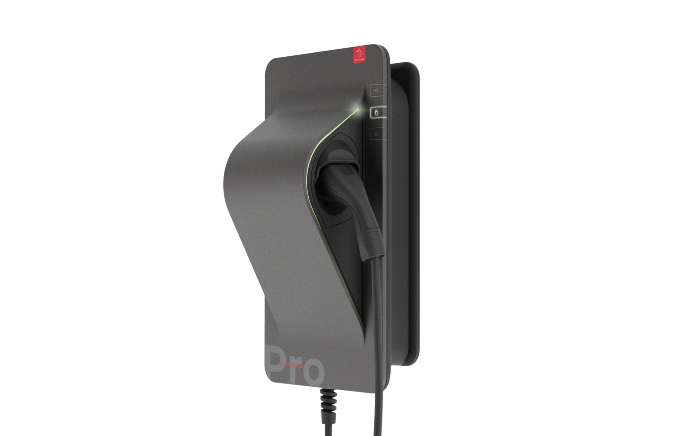 SMARTFOX Pro Charger 2 11 kW 7 m Kabel RFID Grau