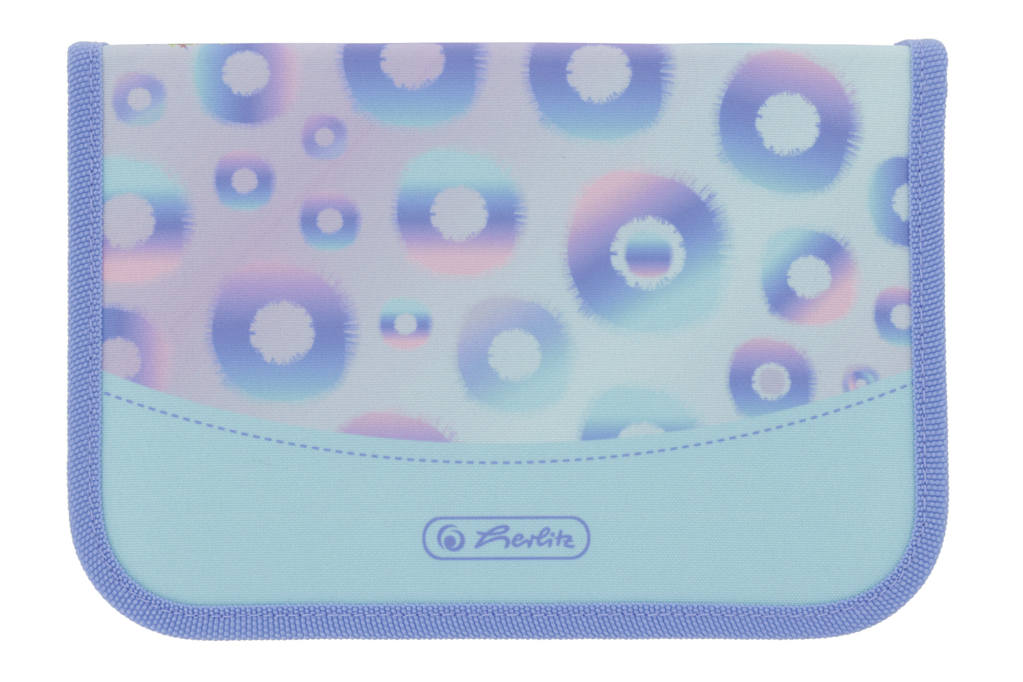 Herlitz Mystic Mermaid Federmäppchen, 31-teilig, Blau, Pink