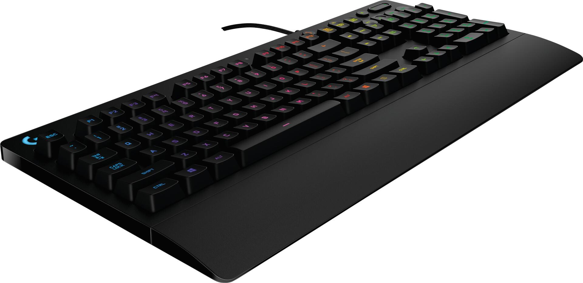Logitech Prodigy G213 Gaming-Tastatur USB QWERTY US International Schwarz