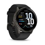 Garmin Venu 4 45mm Slate Smartwatch AMOLED 1,4" GPS Herzfrequenz WLAN