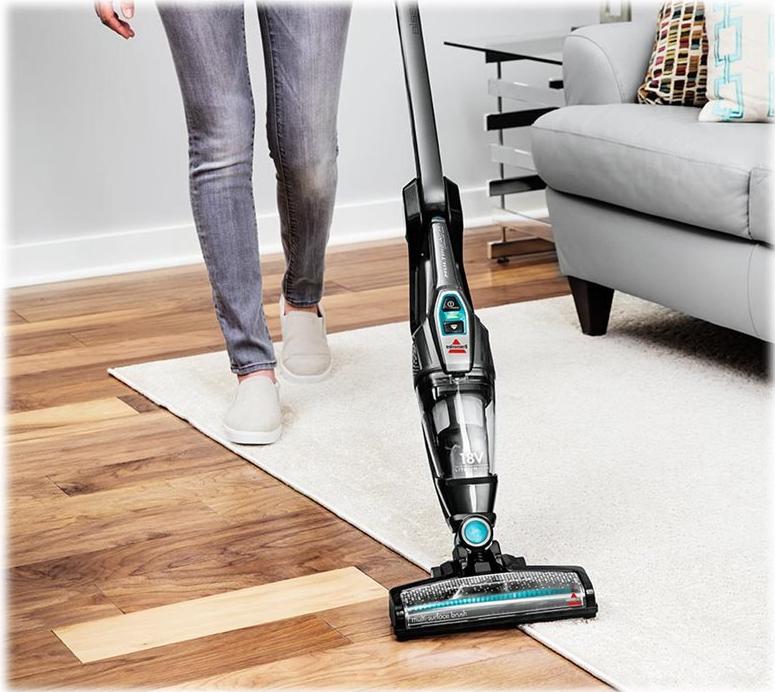 BISSELL MultiReach Essential 2280N 2-in-1-Akku-Stabstaubsauger beutellos Schwarz/Titan