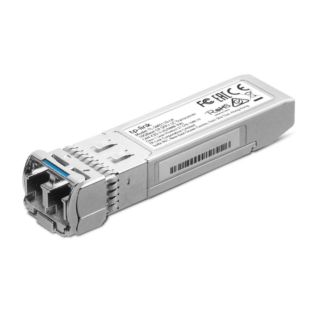 TP-Link Omada TL-SM5110-LR V1 SFP+ Transceiver-Modul 10GBase-LR 10 Gbit/s LC Single-Modus 1310 nm bis 10 km
